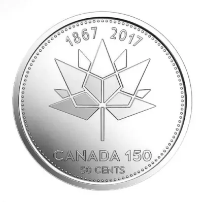 2017 Canada 50 Cent 150th Anniversary Of Canada