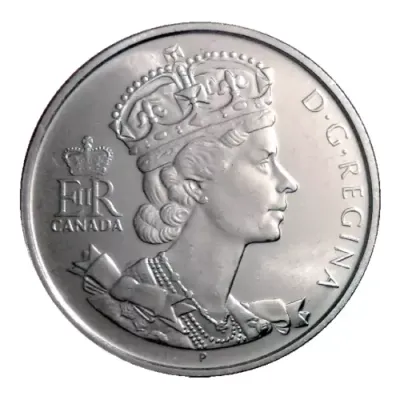 2002 Canada 50 Cent Queen Elizabeth Golden Jubilee