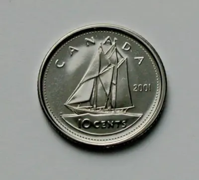 2001 Canada 10 Cent