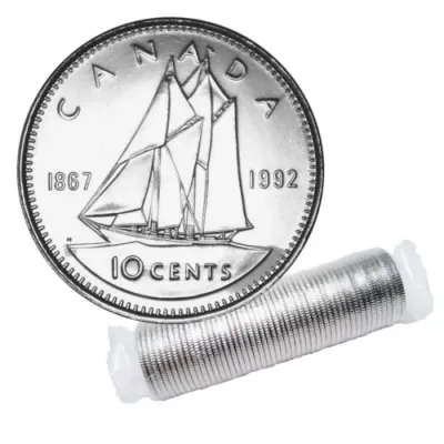 1992 Canada 10 Cent 125th Anniversary Of Canada