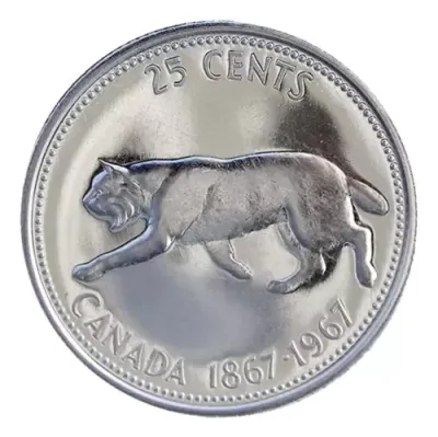 25 Cent Silver Can