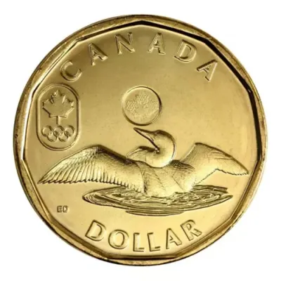 2012 Canada London Summer Olympics Lucky  Loonie