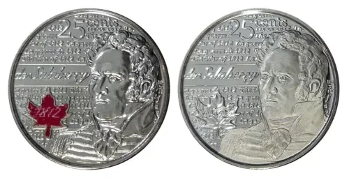 2013 Canada 25 Cent Salaberry &quot;War of 1812&quot;