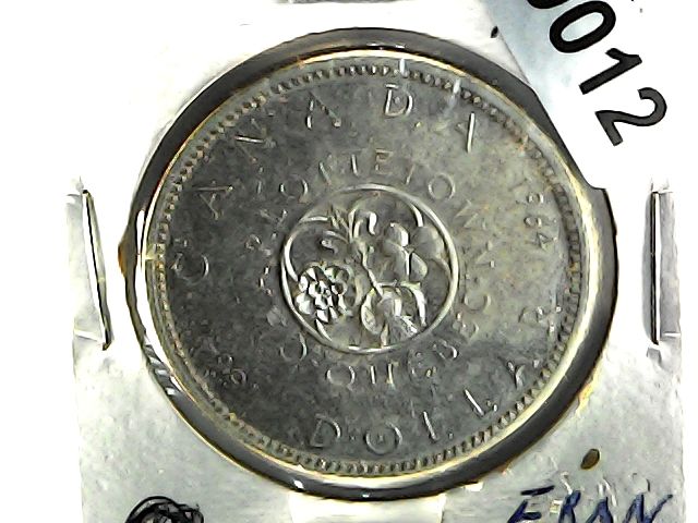 1964 Canada Silver Dollar CharlotteTown