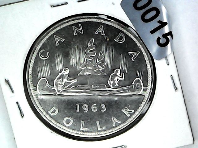 1963 Canada Silver Dollar