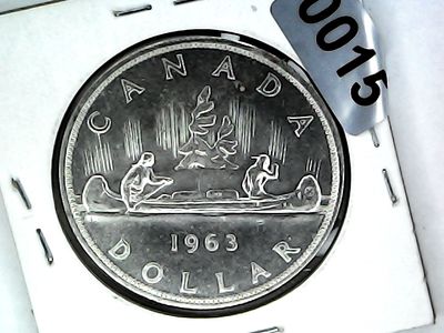 1963 Canada Silver Dollar