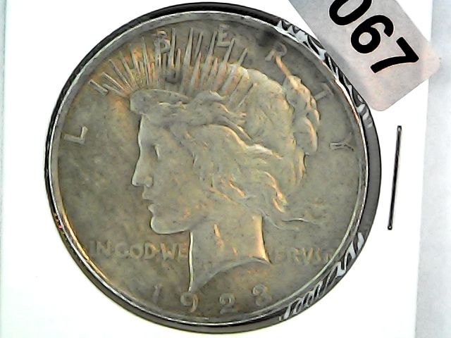 1923 US Liberty &quot;Peace&quot; Silver Dollar
