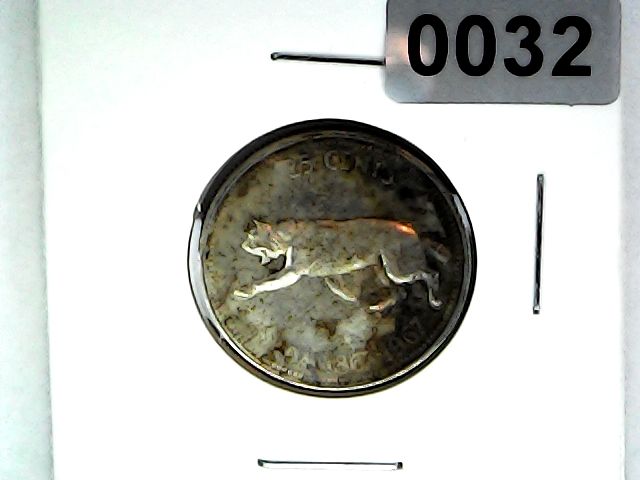 1967 Canada 25 Cent &quot;Bobcat&quot;