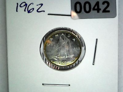 1962 Canada 10 Cent Silver