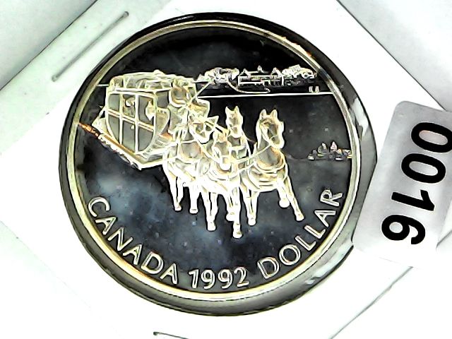 1992 Canada Silver Dollar Proof