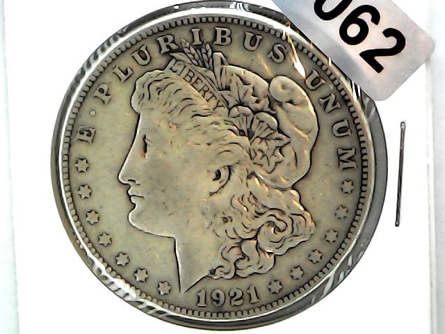 1921-S US Morgan Silver Dollar