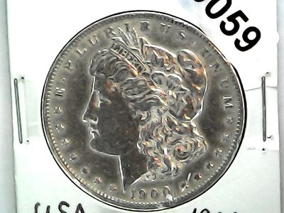 1900-O US Morgan Silver Dollar