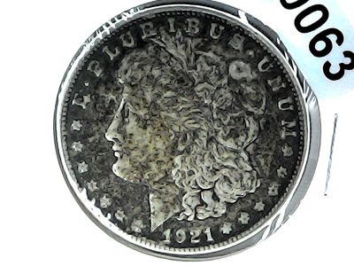 1921 US Morgan Silver Dollar