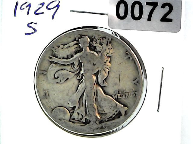 1937-S US Walking Liberty Half Dollar