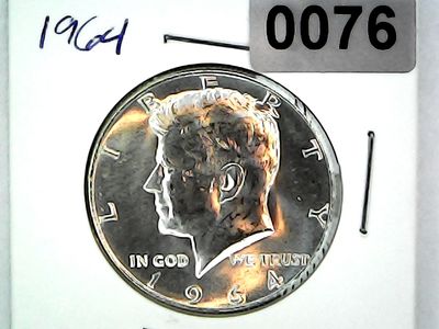 1964 US Kennedy Half Dollar Silver