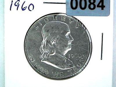 1960 US Franklin Half Dollar Silver