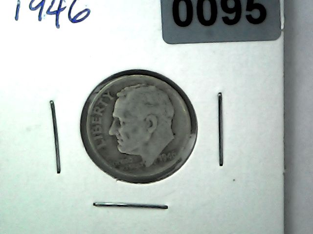 1946 US 10 Cent Roosevelt Dime