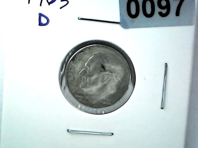1963-D US 10 Cent Roosevelt Dime