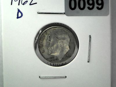 1962-D US 10 Cent Roosevelt Dime