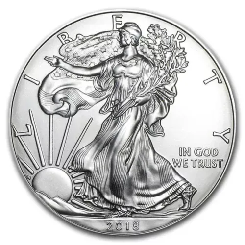 2018 US American Eagle 1 Troy Ounce Silver