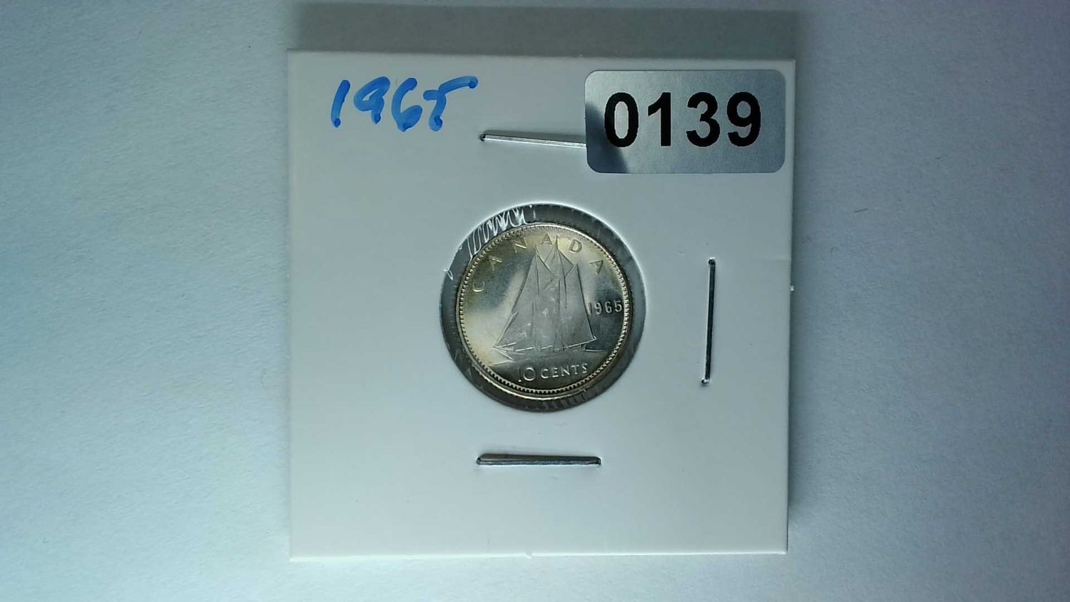 1965 Canada 10 Cent Silver
