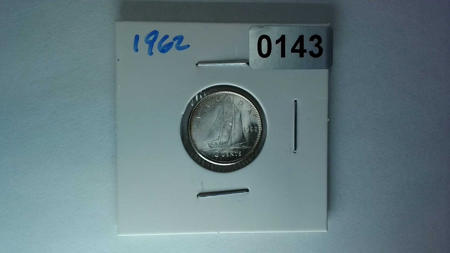 1962 Canada 10 Cent Silver