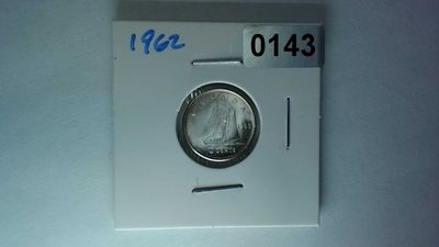 1962 Canada 10 Cent Silver