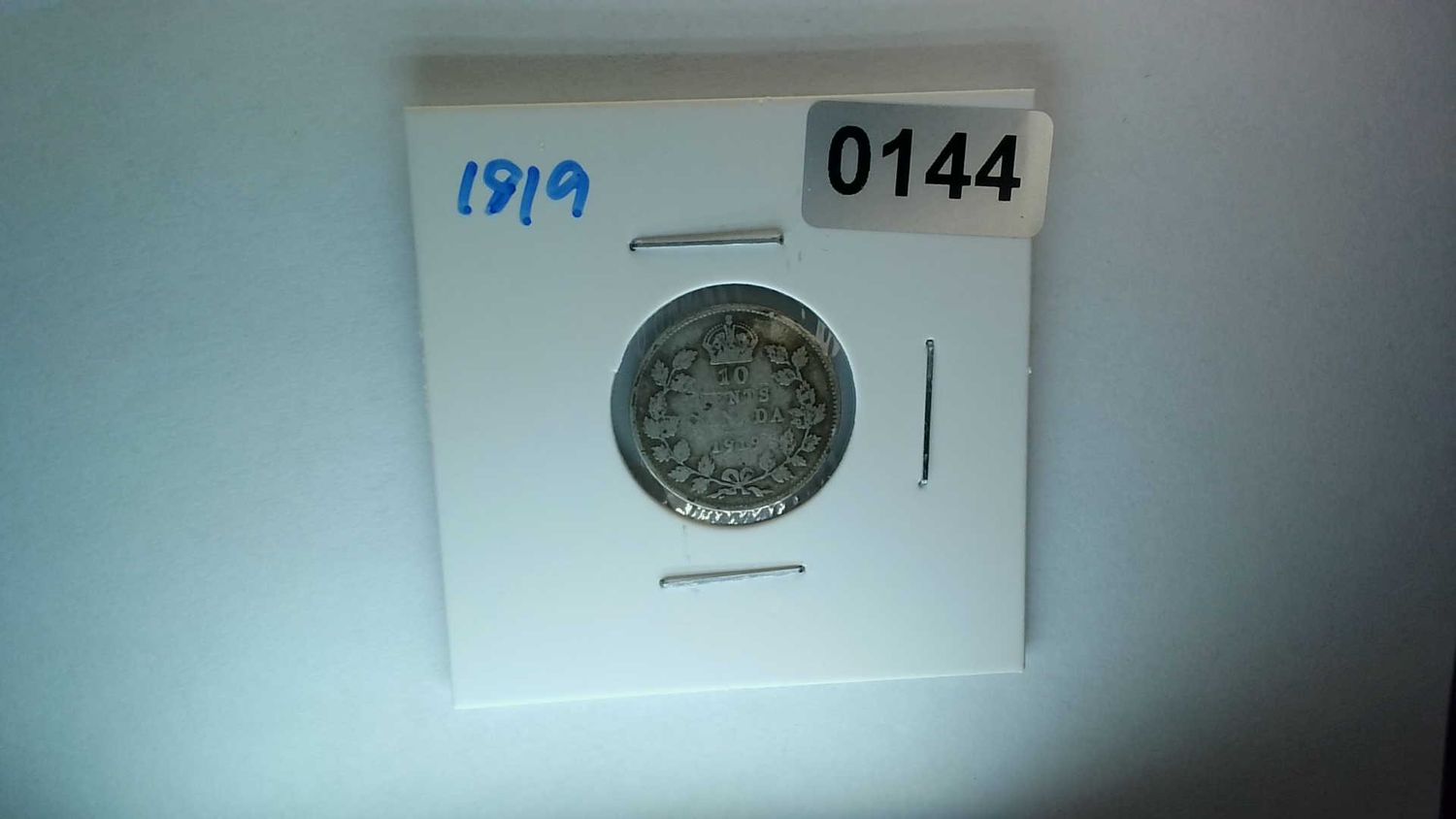 1919 Canada 10 Cent Silver King George V