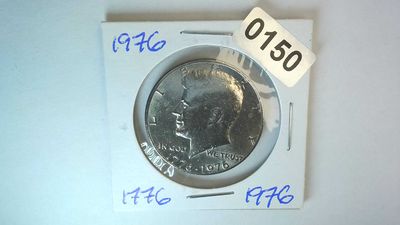 1976 US 50 Cent Kennedy Half Dollar 1776-1976