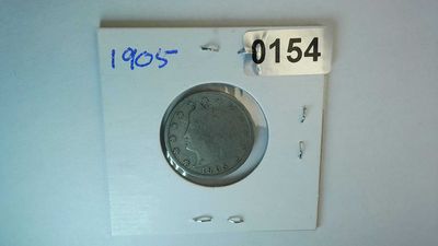 1905 US 5 Cent Liberty Head Nickel
