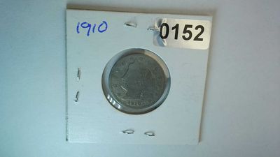 1910 US 5 Cent Liberty Head Nickel