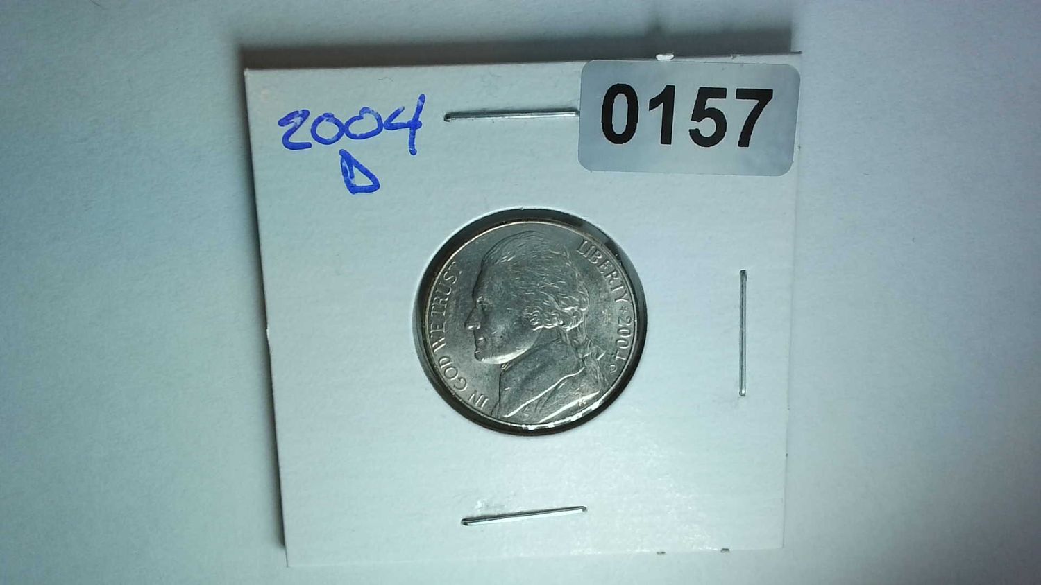 2004-D US 5 Cent Jefferson Nickel Louisiana Purchase.