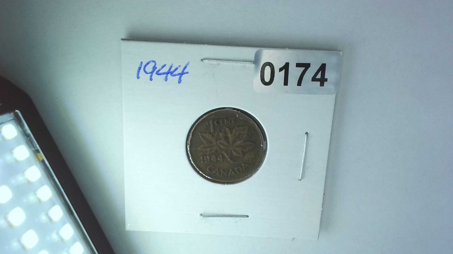 1944 Canada 1 Cent King George VI