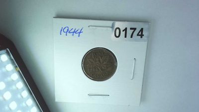1944 Canada 1 Cent King George VI