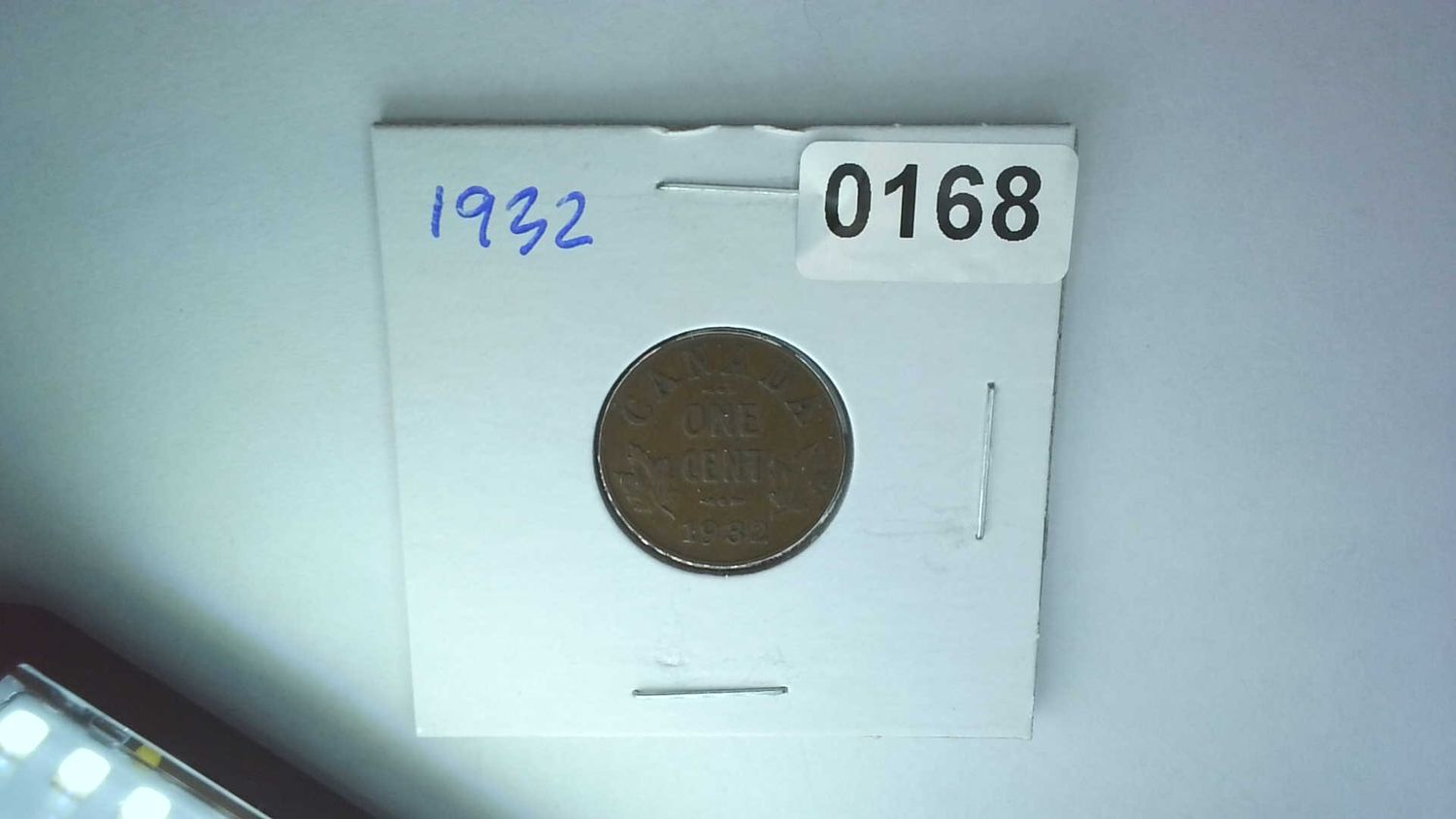 1932 Canada 1 Cent King George V