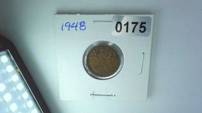 1948 Canada 1 Cent King George VI