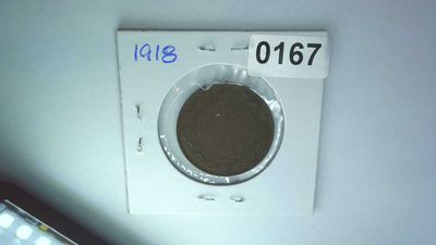1918 Canada 1 Cent Large Cent