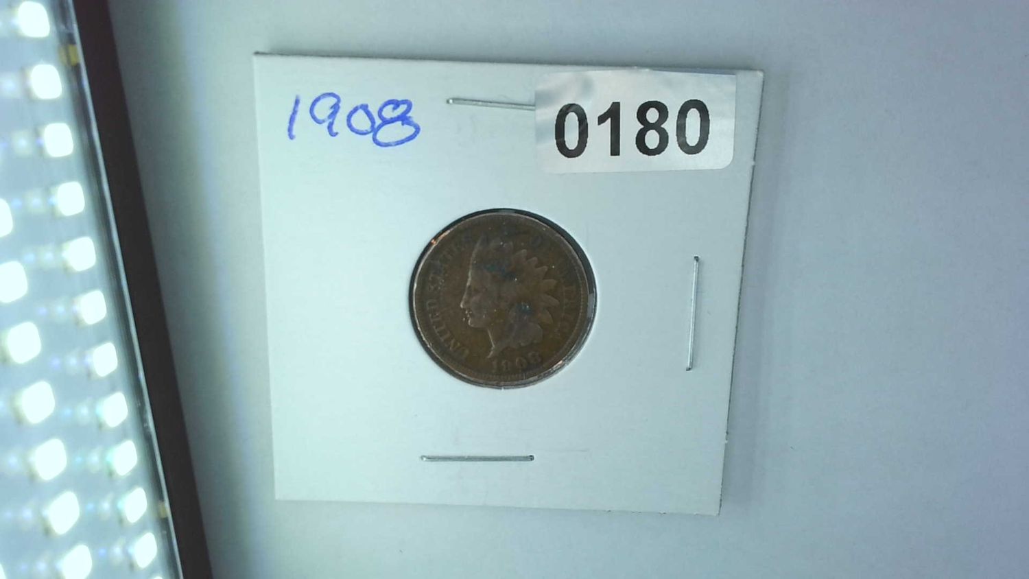 1908 US 1 Cent Indian Head Penny