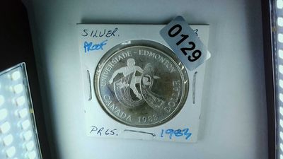 1983 Canada Silver Dollar &quot;Universiade Edmonton&quot;