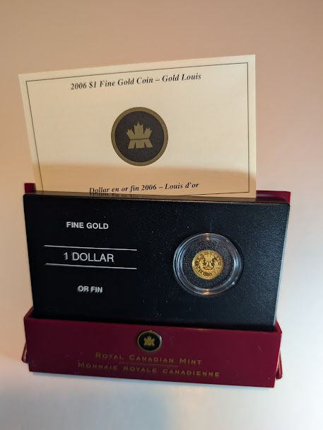 2006 Canada $1 Gold Louis D&#39;Or 1723