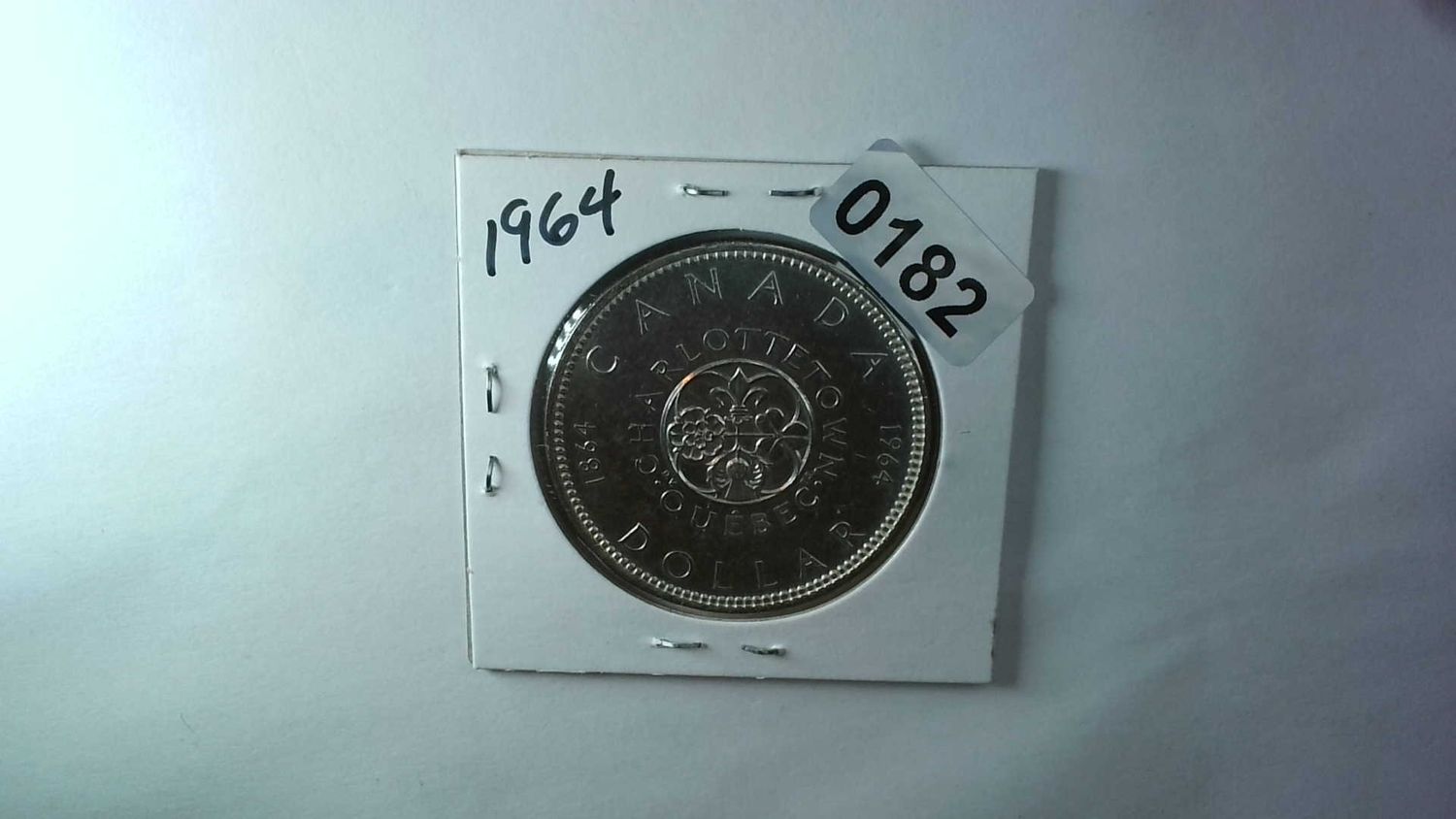 1964 Canada Silver Dollar CharlotteTown
