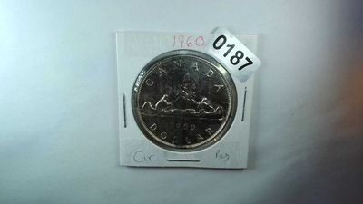 1960 Canada Silver Dollar