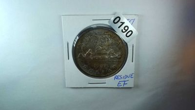 1957 Canada Silver Dollar
