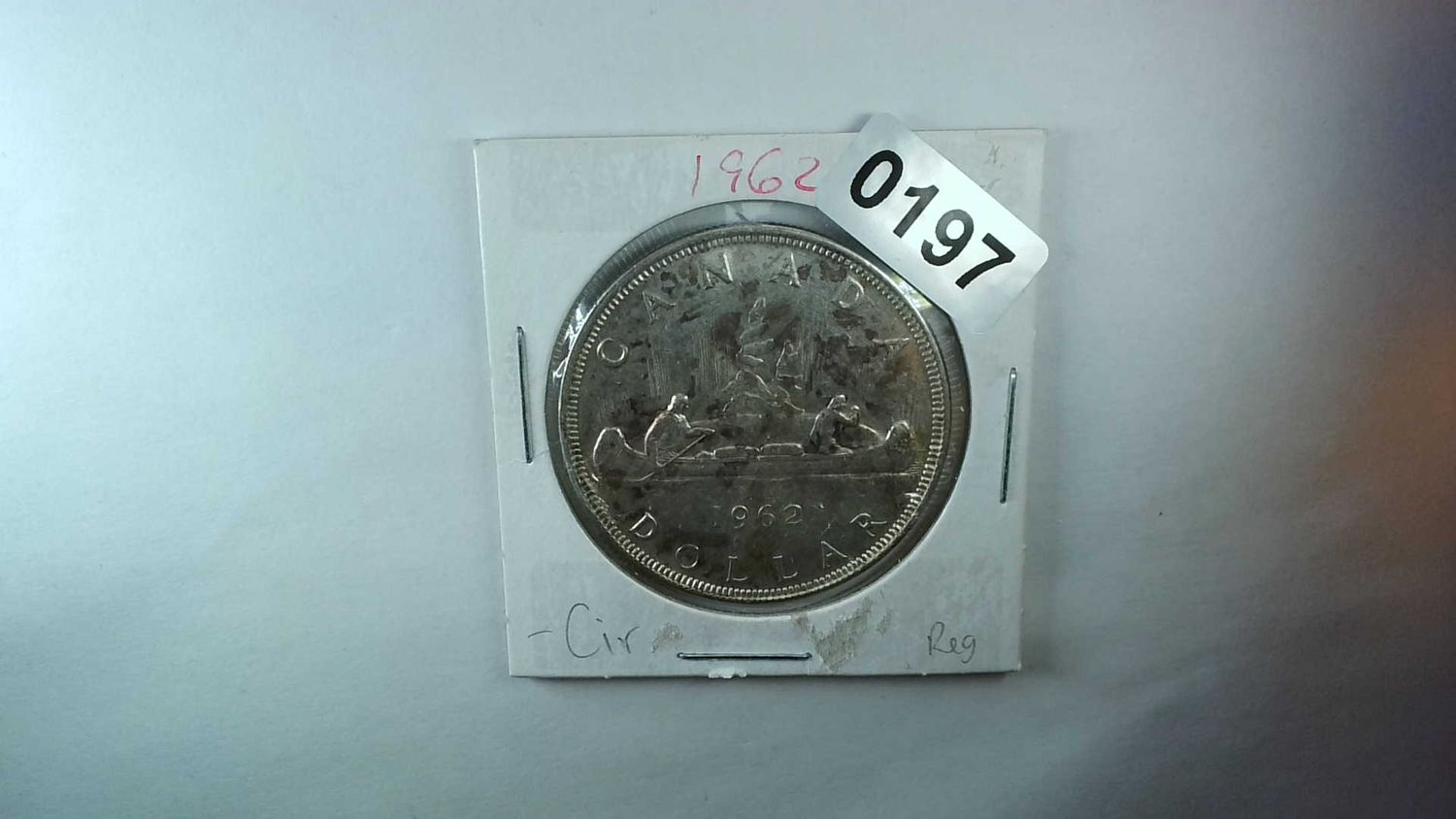1962 Canada Silver Dollar