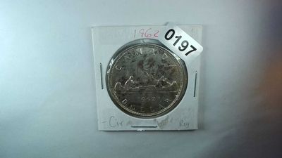 1962 Canada Silver Dollar