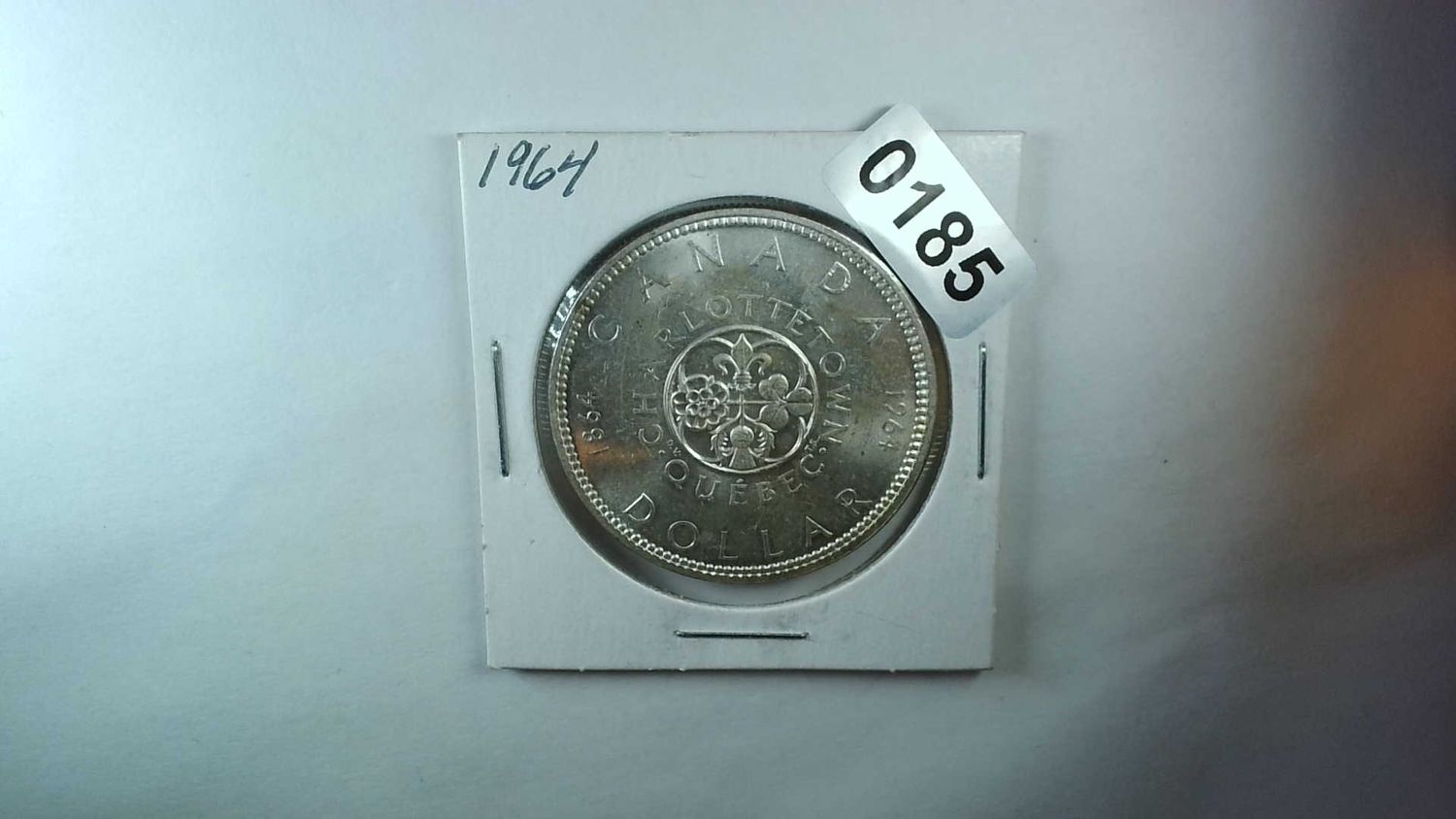 1964 Canada Silver Dollar CharlotteTown