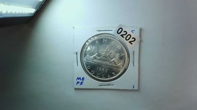 1965 Canada Silver Dollar