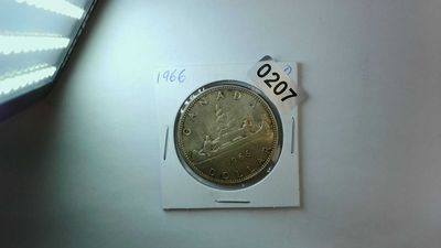 1966 Canada Silver Dollar