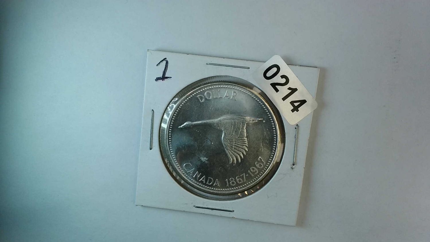 1967 Canada Silver Dollar 1867-1967