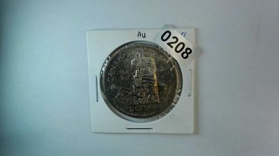 1958 Canada Silver Dollar &quot;Totem&quot;